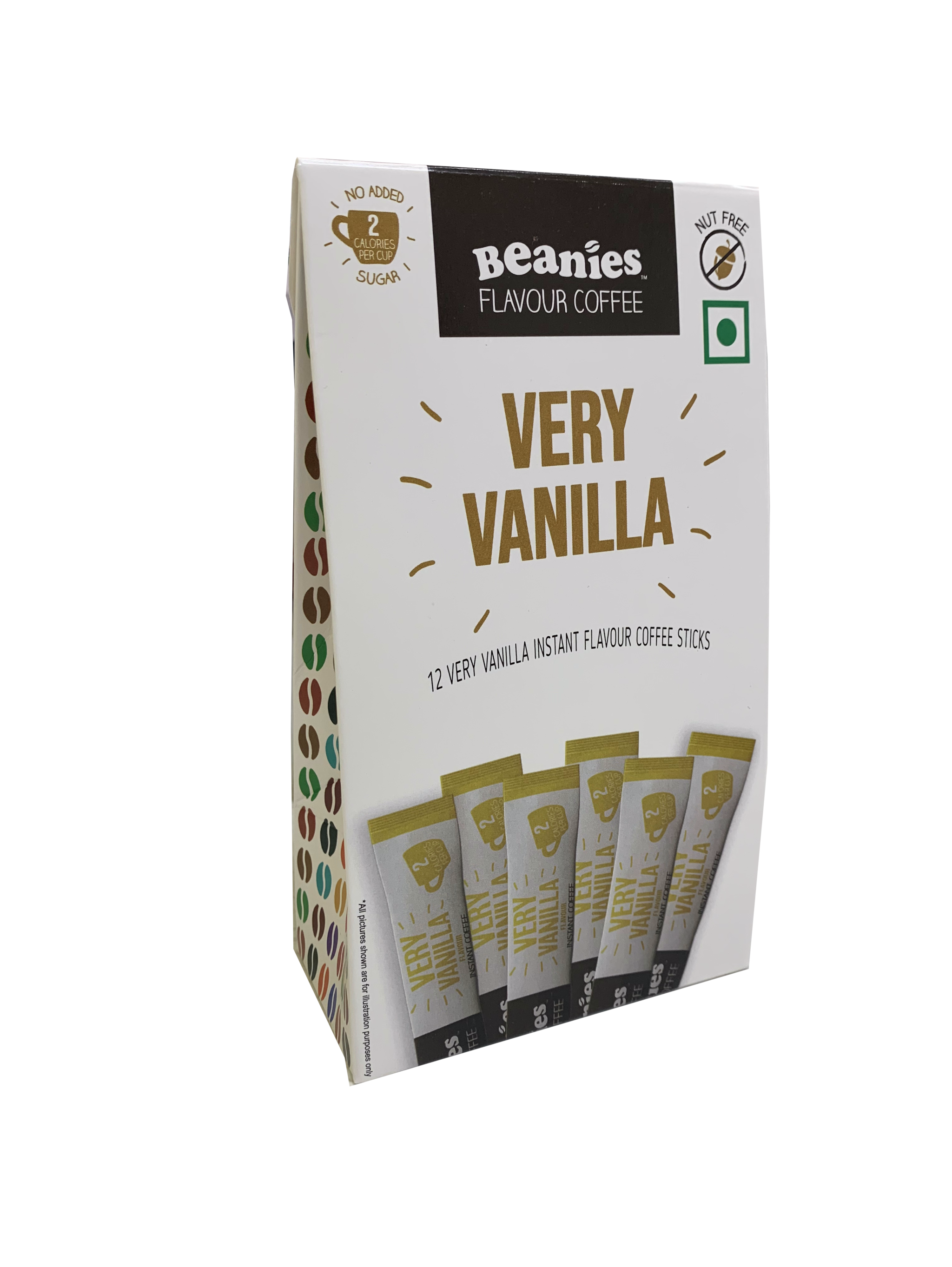 

Beanies Flavoured Instant Coffee Sticks - Very Vanilla 24g