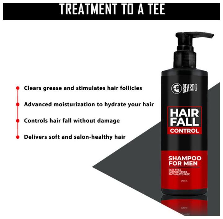 Buy Beardo Hair Fall Control Shampoo For Men 250 Ml Online At Low