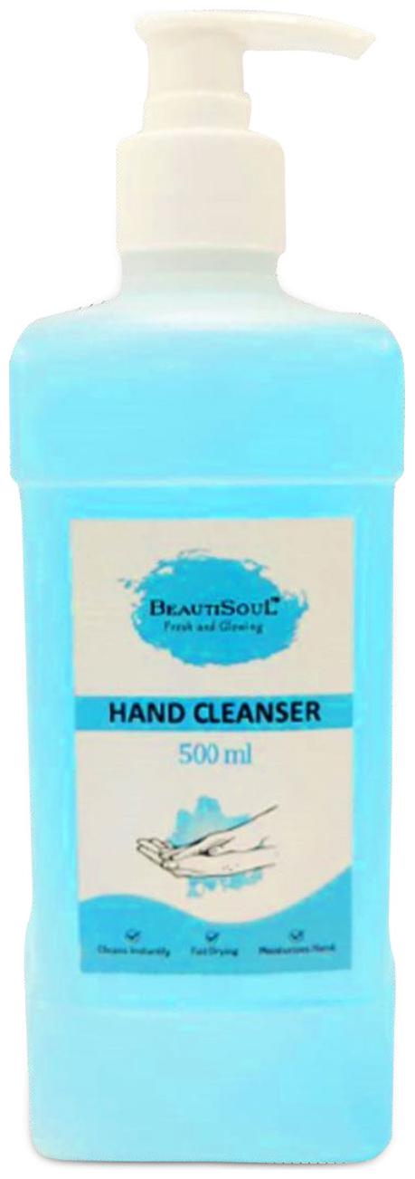 

Beautisoul (Lemon) Hand Cleanser Liquid Rectangle With Pump 500mll (Pack Of 2)