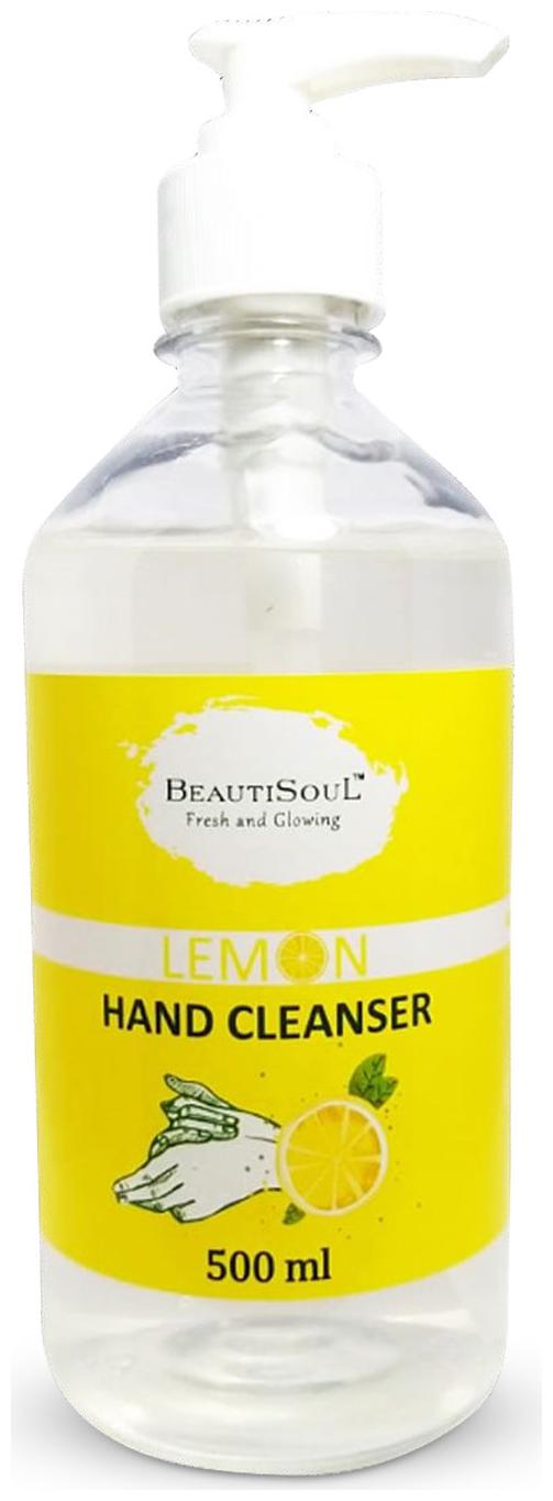 

Beautisoul (Lemon) Hand Cleanser Gel - Pump - 500ml (Pack Of 2)