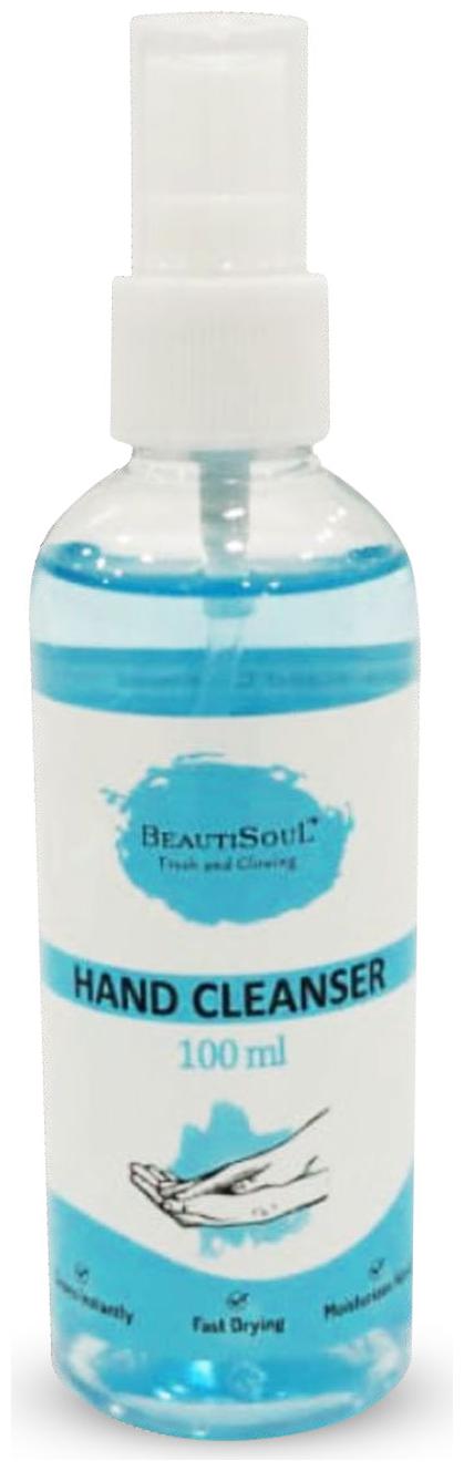 

Beautisoul (Lemon) Hand Cleanser Liquid Spray - 100ml (Pack Of 9)