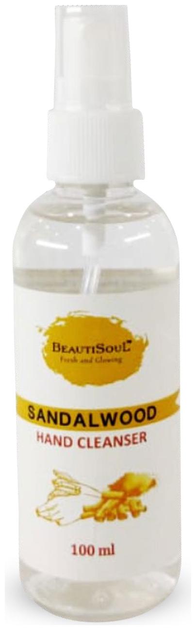 

Beautisoul (Sandal Wood) Hand Cleanser Liquid Spray - 100ml (Pack Of 8)