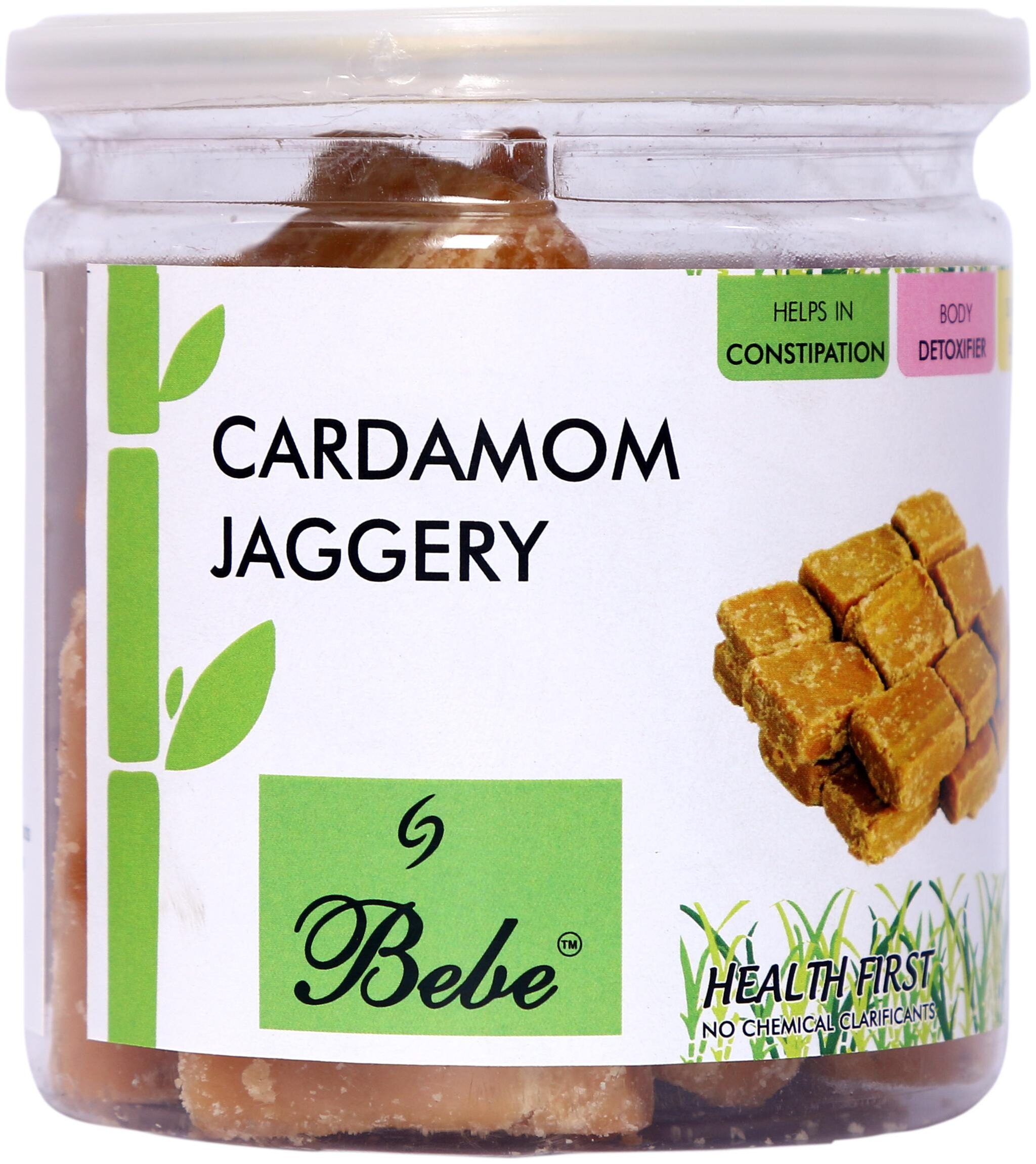 

Bebe Cardamom Jaggery Jar Combo 250g (Pack of 4)