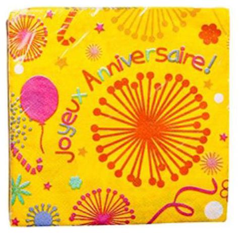

Beeta Printed Napkin Paper Tissue 20X3 Ply