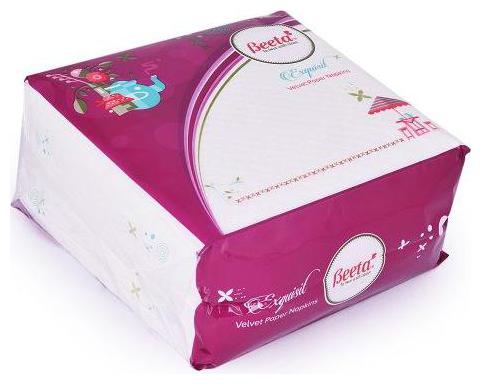 

Beeta Velvet Luncheon Paper Napkin Tissue 130 g