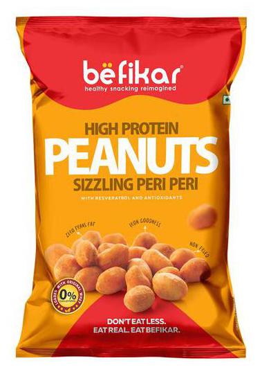 

Befikar High Protein Peanuts - Peri Peri Masala 100 g