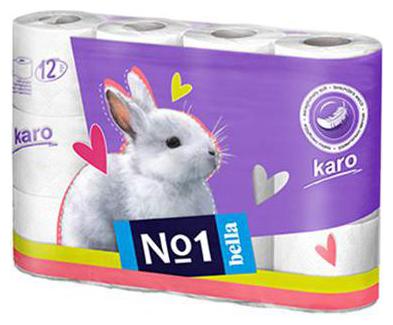 

Bella Karo Toilet Paper White 12 pcs