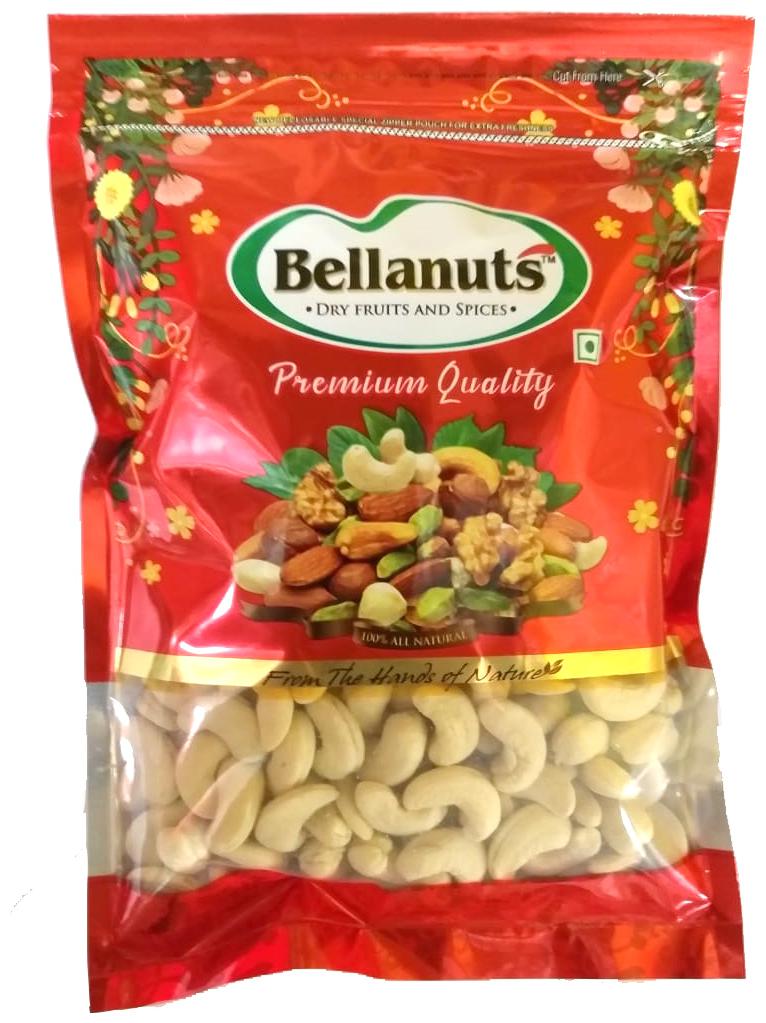 

BellaNuts Premium Dry Fruit Cashews Nuts W320 500g