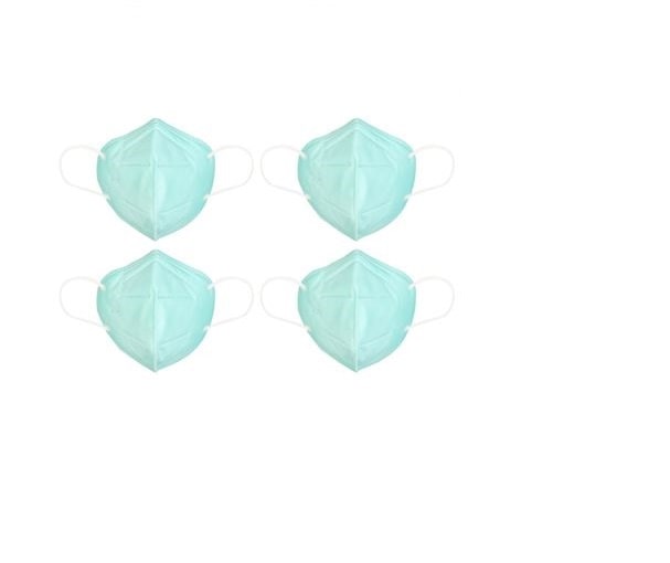 

Benison India Anti-Dust Anti-Pollution N95 Face Mask without Valve (Pack of 4)