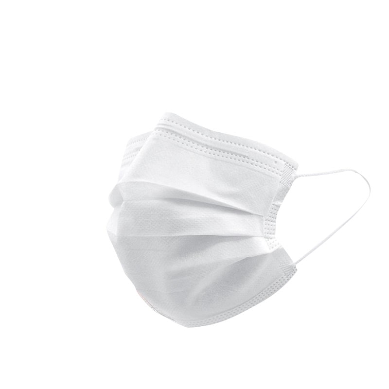 

Benison India 3 Ply Filter Ear Loop Face Mask for Pollution (Pack of 50)