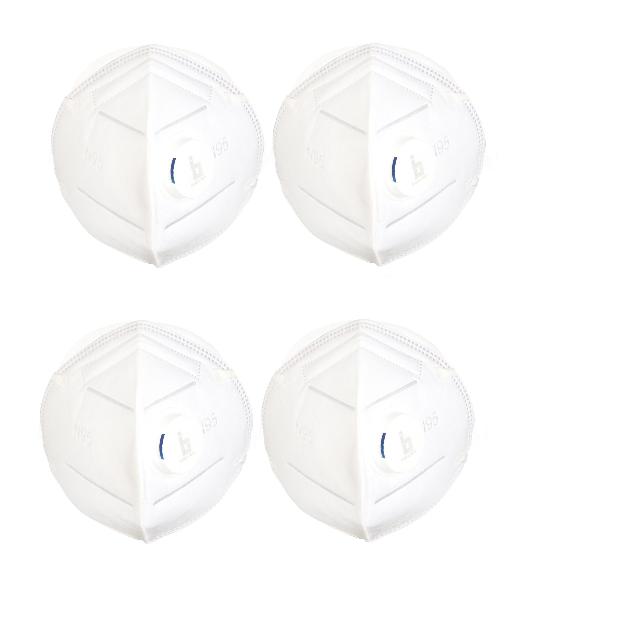 

Benison India N95 Protective Face Mask With 6-Layer Filtration Washable with Ear Loop for Women and Men(Pack of 4)
