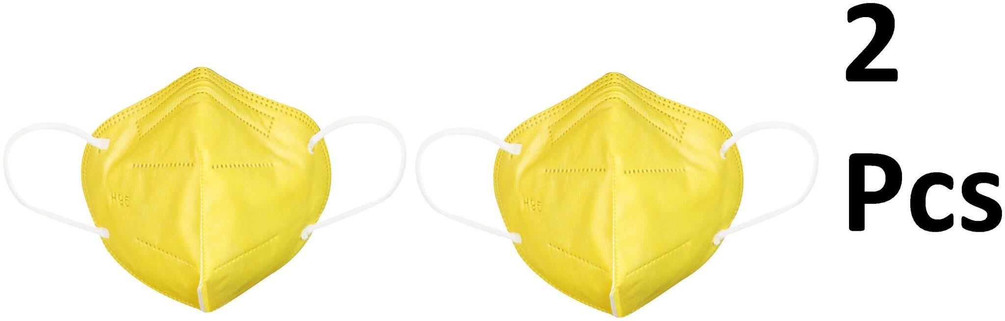 

Benison India Anti Pollution Activate N95 Face Mask breathable Fabric and Multiple Layers of Protection for Women and Men (Pack of 2)