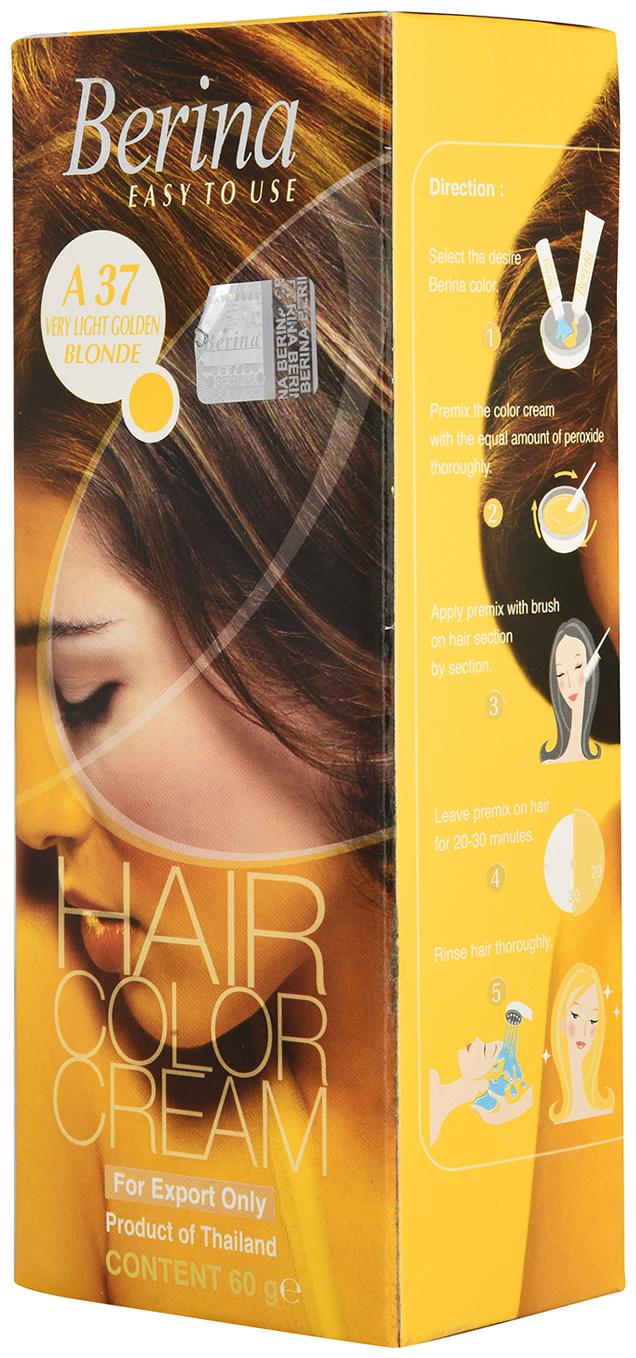 

Berina A37 Very Light Golden Blonde Hair Color Cream 60 g (Pack Of 1)