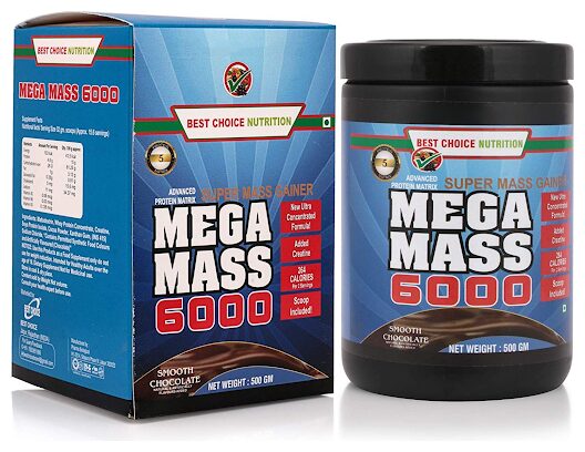 

Best Choice Nutrition Advanced Mega Protein Matrix Whey Protein for Weight and Muscle Building Mass Gainer (500 g Smooth Chocolate)