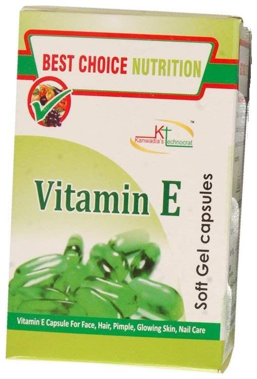 

Best Choice Nutrition Glow Face Hair Pimple Glowing Skin Nail Care Vitamin E Capasule