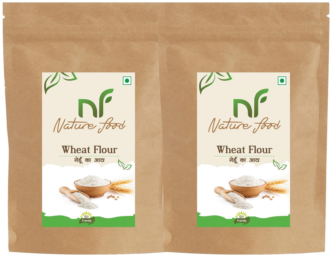 

Best Quality wheat Flour Gehun Atta -500g (Pack of 2)