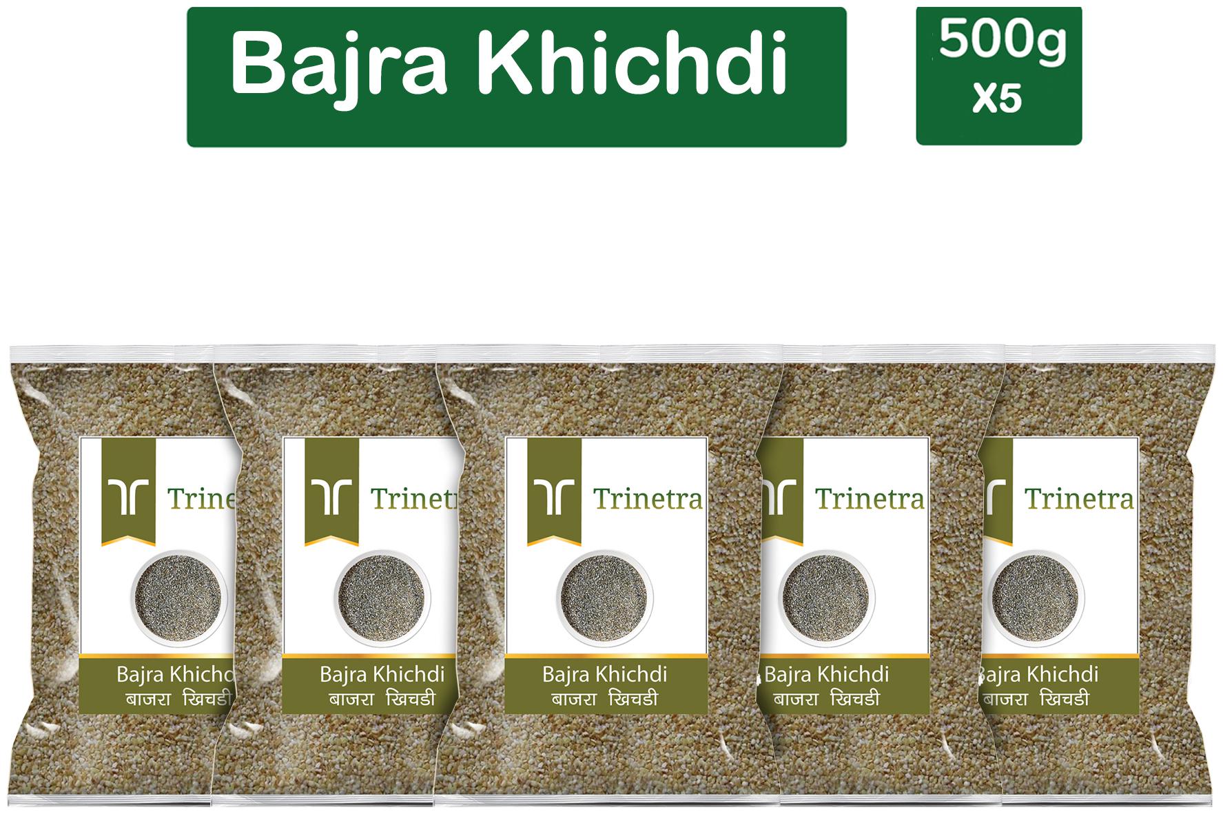 

Best Quality Bajra Khichdi (Pearl Millet Khichdi) 500g (Pack Of 5)