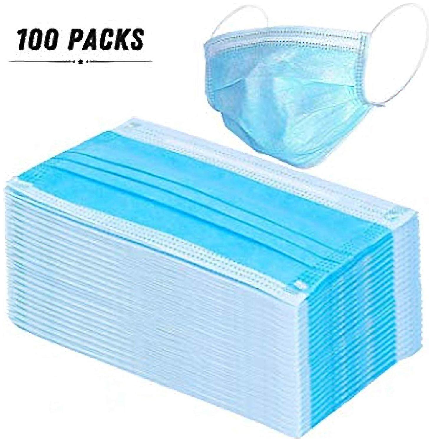 

Bestway Disposable 3ply Non Woven Dust Face Mask (Pack of 100)
