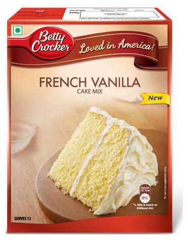 

Betty Crocker Super Moist Cake Mix French Vanilla Flavor 520 g