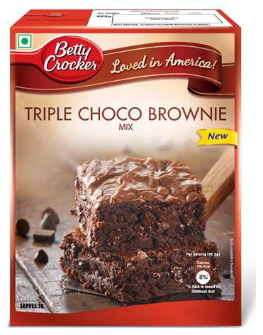 

Betty Crocker Cake Mix - Triple Chocolate Brownie 425 g