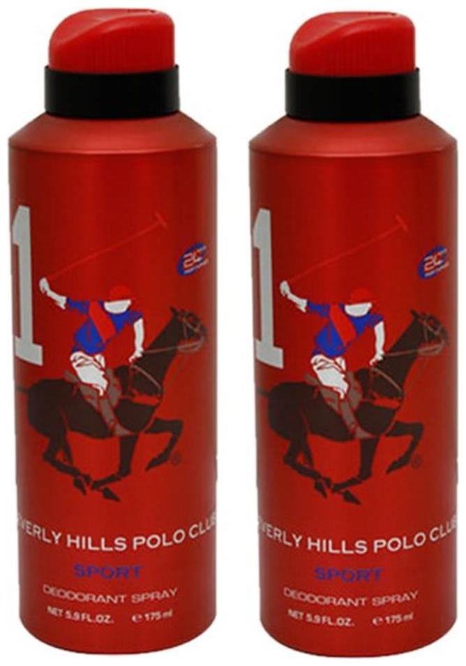 

BEVERLY HILLS POLO CLUB DEODORANTS NO 1 (PACK OF 2) - MEN (175 ml EACH)