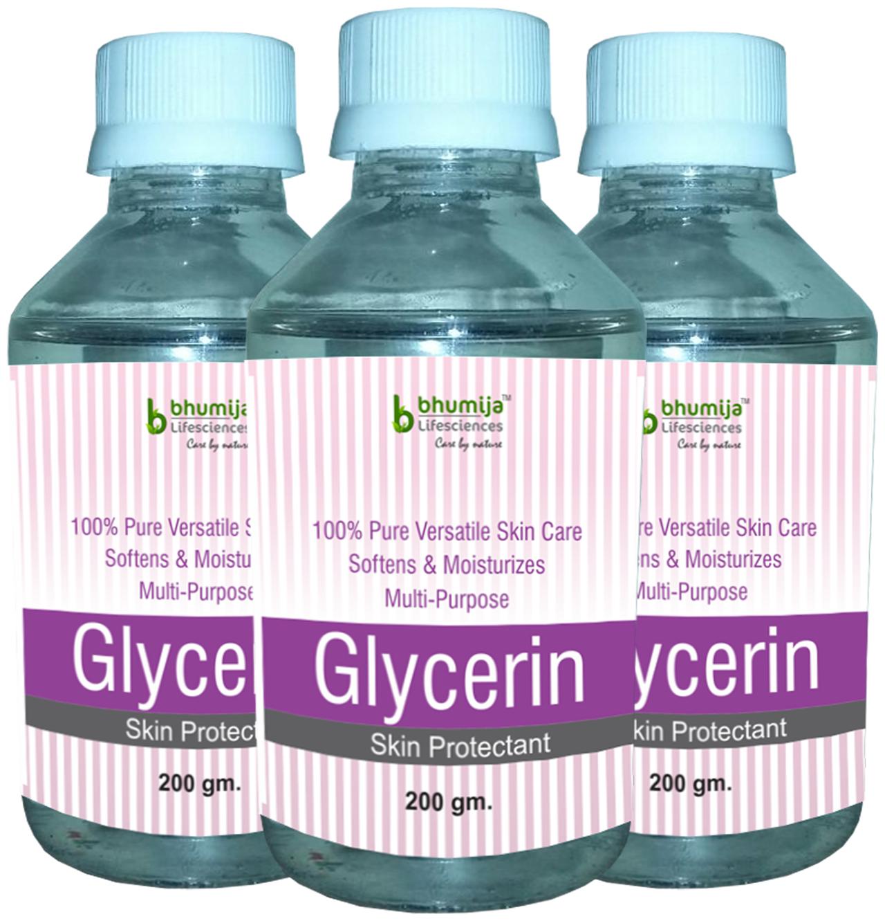 

Bhumija Lifesciences Glycerin 200g Pack of Three)