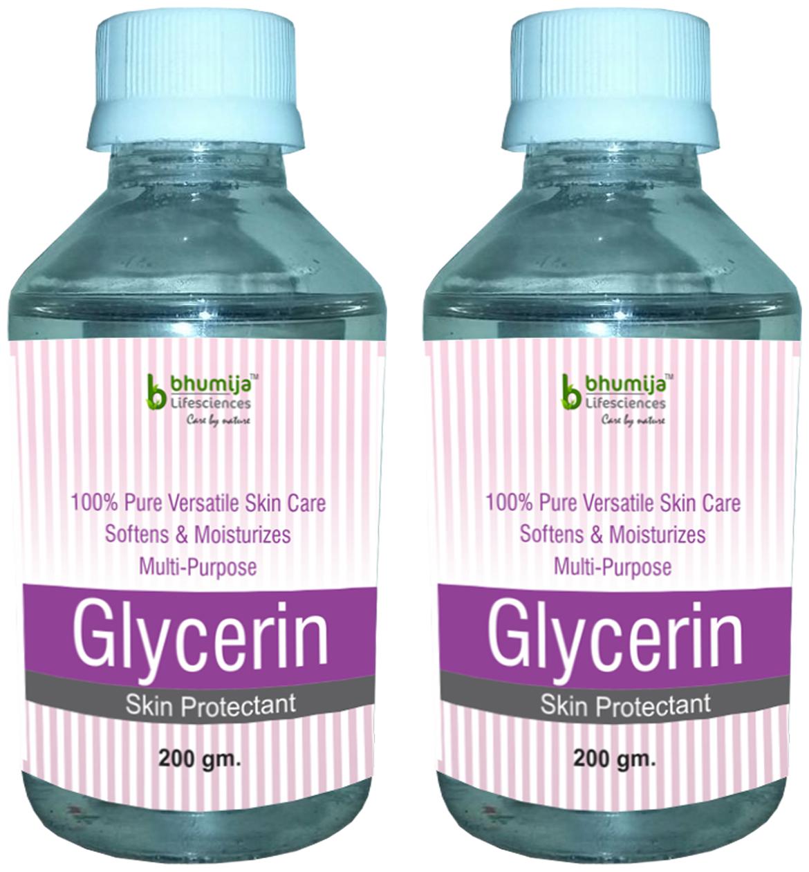 

Bhumija Lifesciences Glycerin 200g Pack of Two)