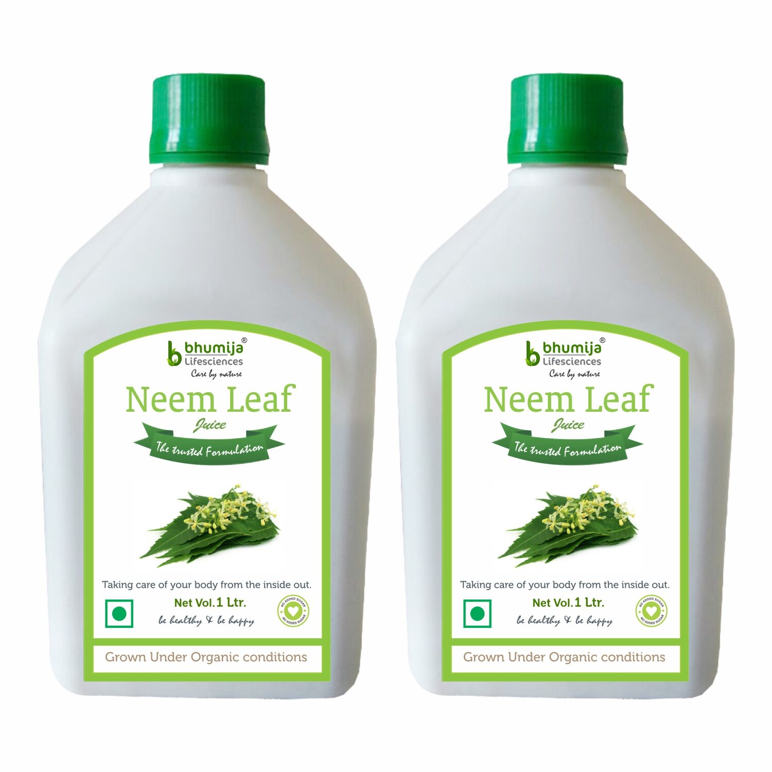 

BHUMIJA LIFESCIENCES Neem Juice (Sugar Free) 1 L (Pack of 2)