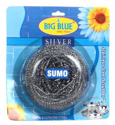 

Big Blue Silver Steel Wool Scrub 1 pc