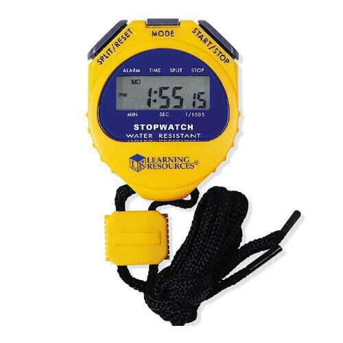 

Big Digital Stopwatch - Easy-to-read Display - Chime and Snooze Alarm Features