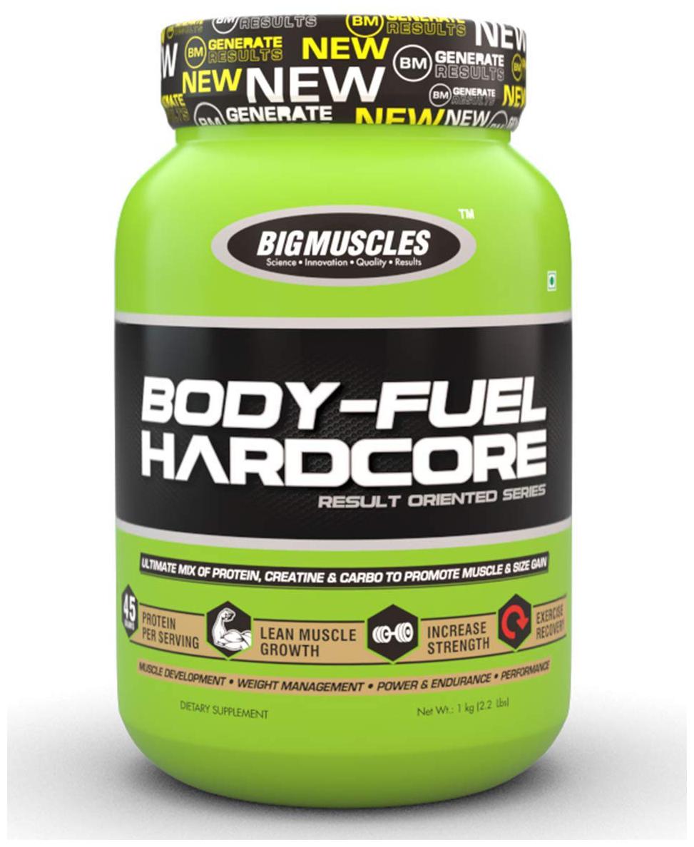 

Bigmuscles Nutrition Body Fuel Hardcore 0 99 kg (2 2 lb) (Strawberry)