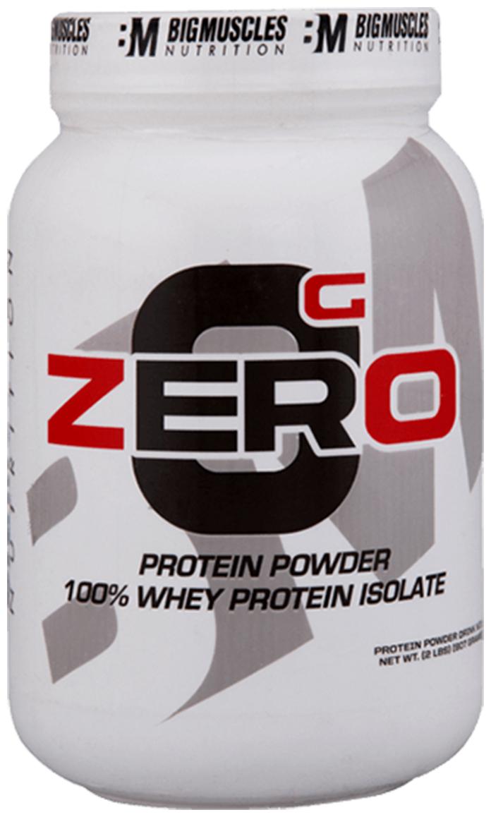 

Bigmuscles Nutrition ZERO Protein Powder from 100 WHEY ISOLATE 900 gm (Caffe Latte)