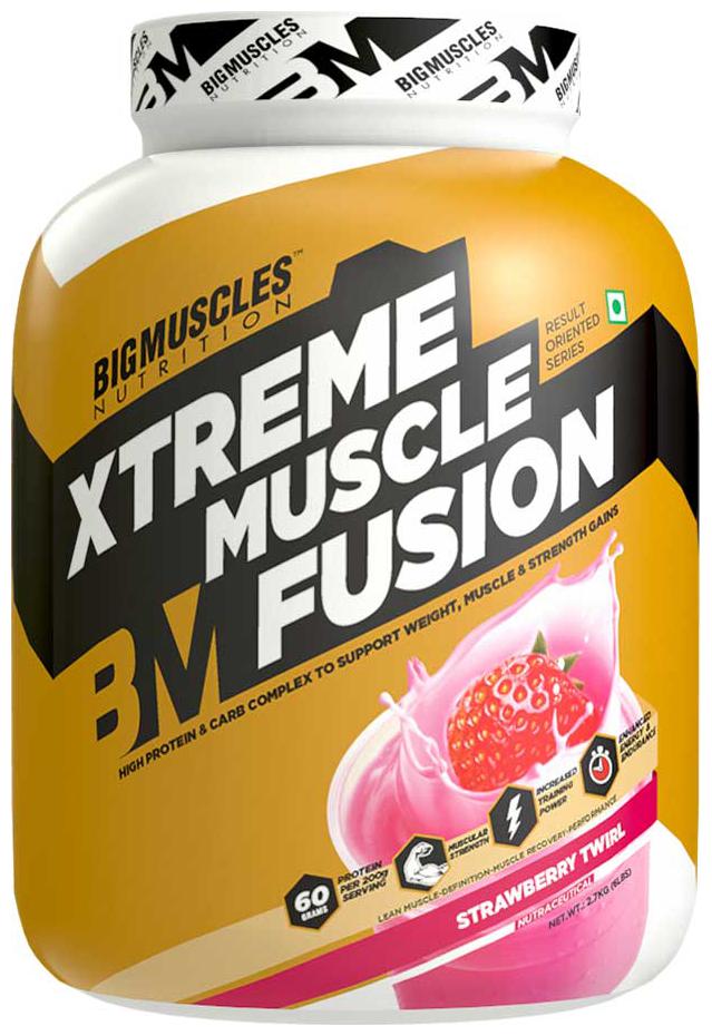 

Bigmuscles Nutrition Xtreme Muscle Fusion 2 7 kg (6 lb) (Strawberry)