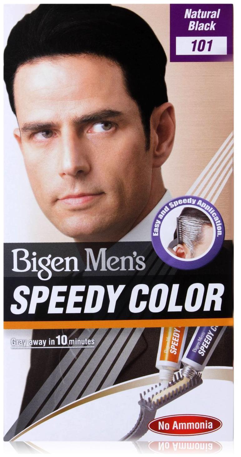 

Bigen Mens speedy color Natural Black 101 (80g) (Pack of 2) 80g each