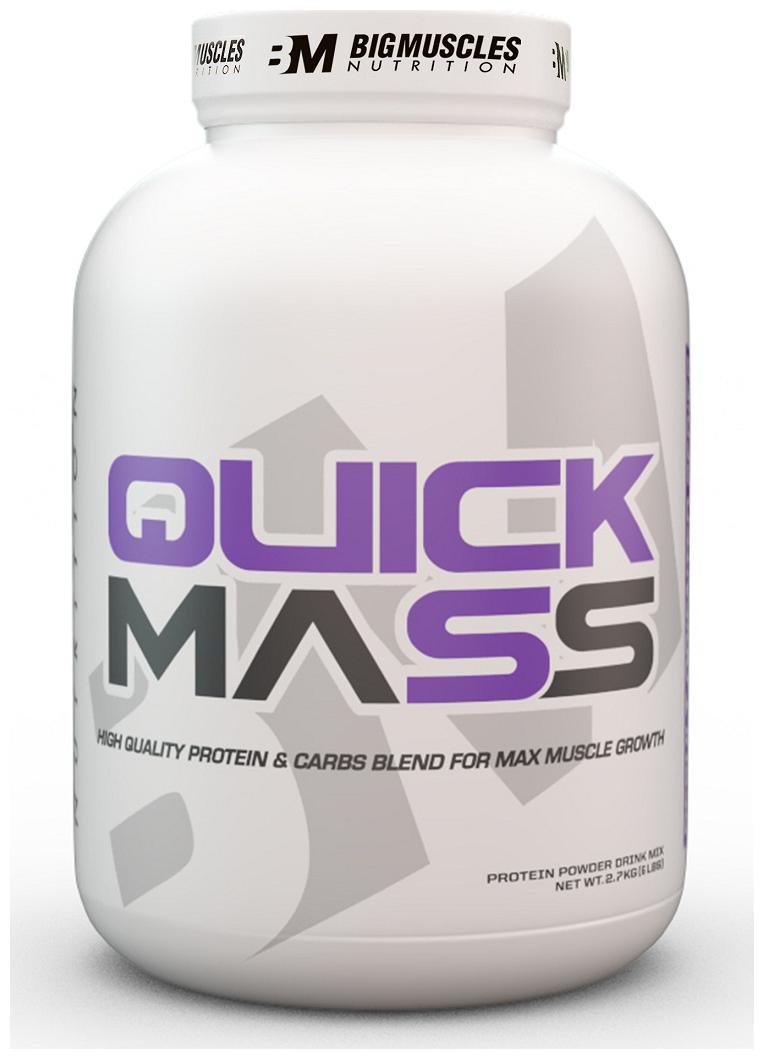 

Bigmuscles Nutrition Quick Mass 6 lb (Malt Chocolate) - (Stringer Free)