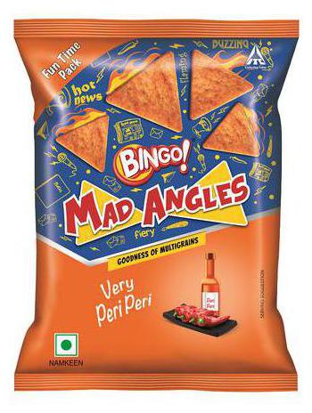 

Bingo Mad Angles - Very Peri Peri 200 g