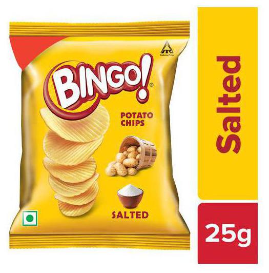 

Bingo Potato Chips - Premium Salted 25 g