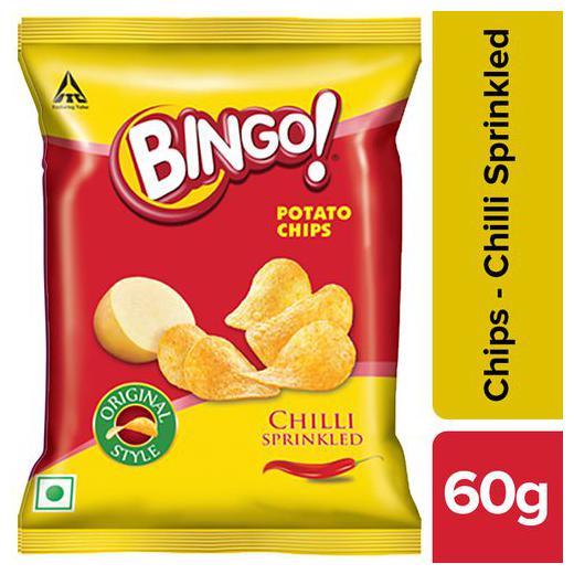 

Bingo Yumitos Potato Chips - Original Style Chilli 60 g