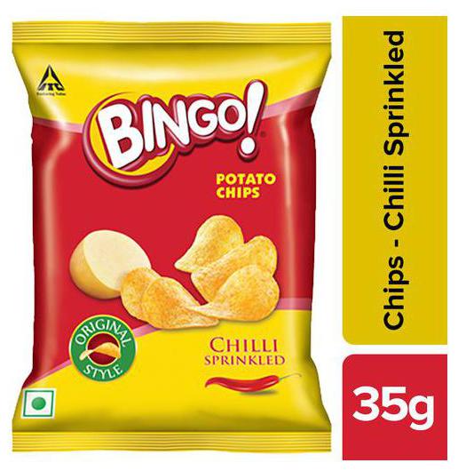 

Bingo Yumitos Potato Chips - Original Style Chilli 28 g