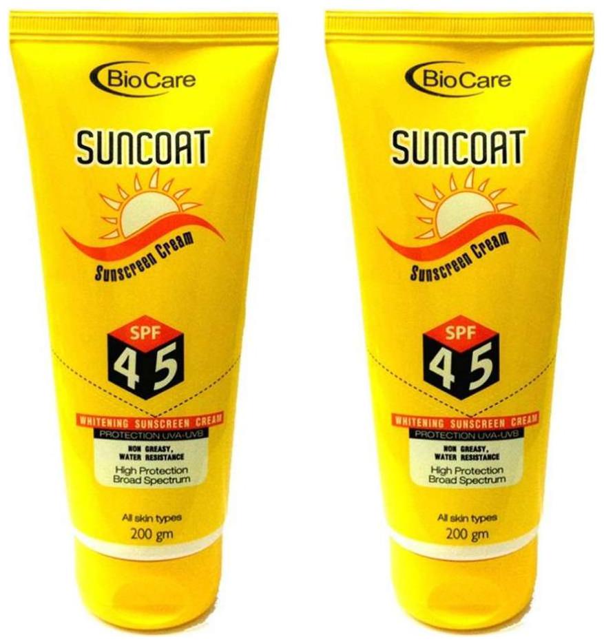 

Bio Care Combo of 2 Suncoat Sunscreen Lotions