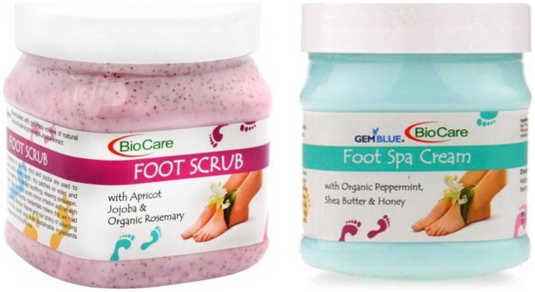

Bio Care Combo of Foot Scrub Foot Spa Cream(400 g each) Pack of 2