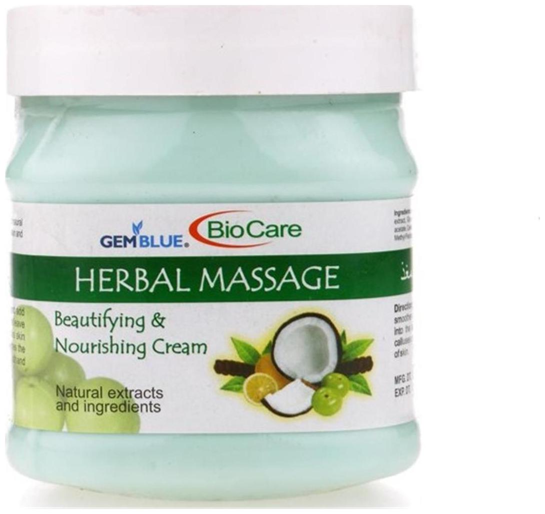

Bio Care Herbal Massage Face And Body Cream (500 ml)