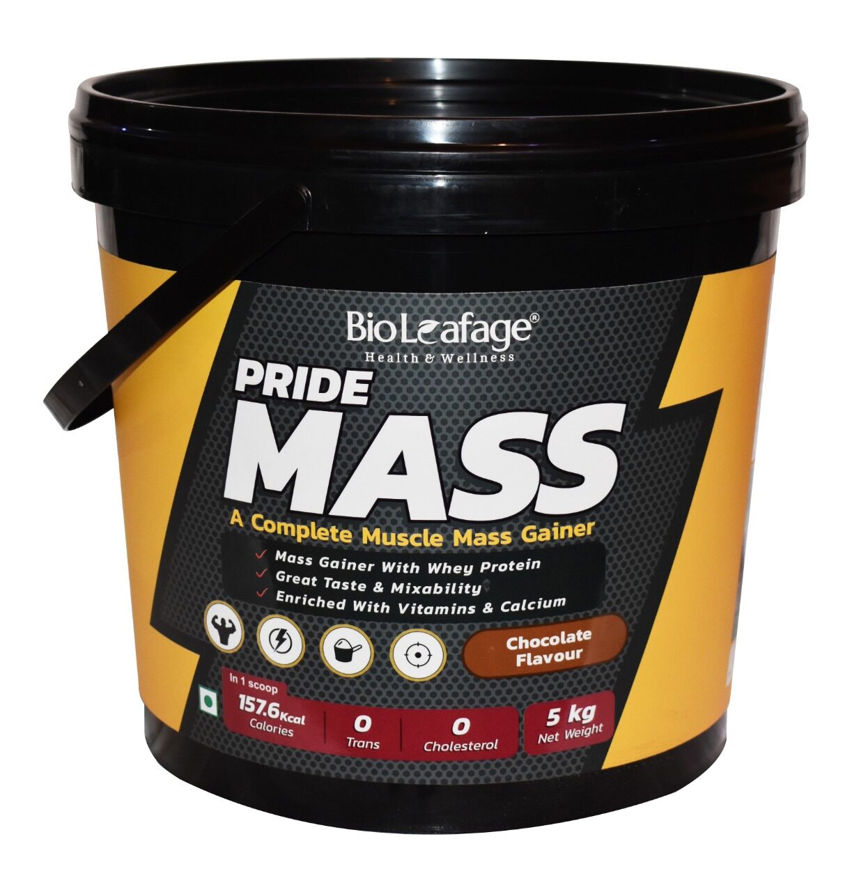 

Bio Leafage Pride Mass Gainer Chocolate 5 kg