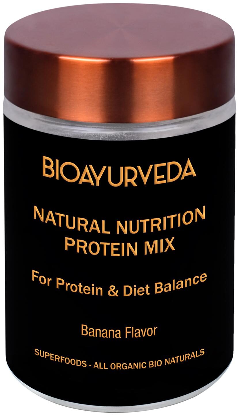 

Bioayurveda Natural Nutrition Protein Mix Banana Flavour 750 g