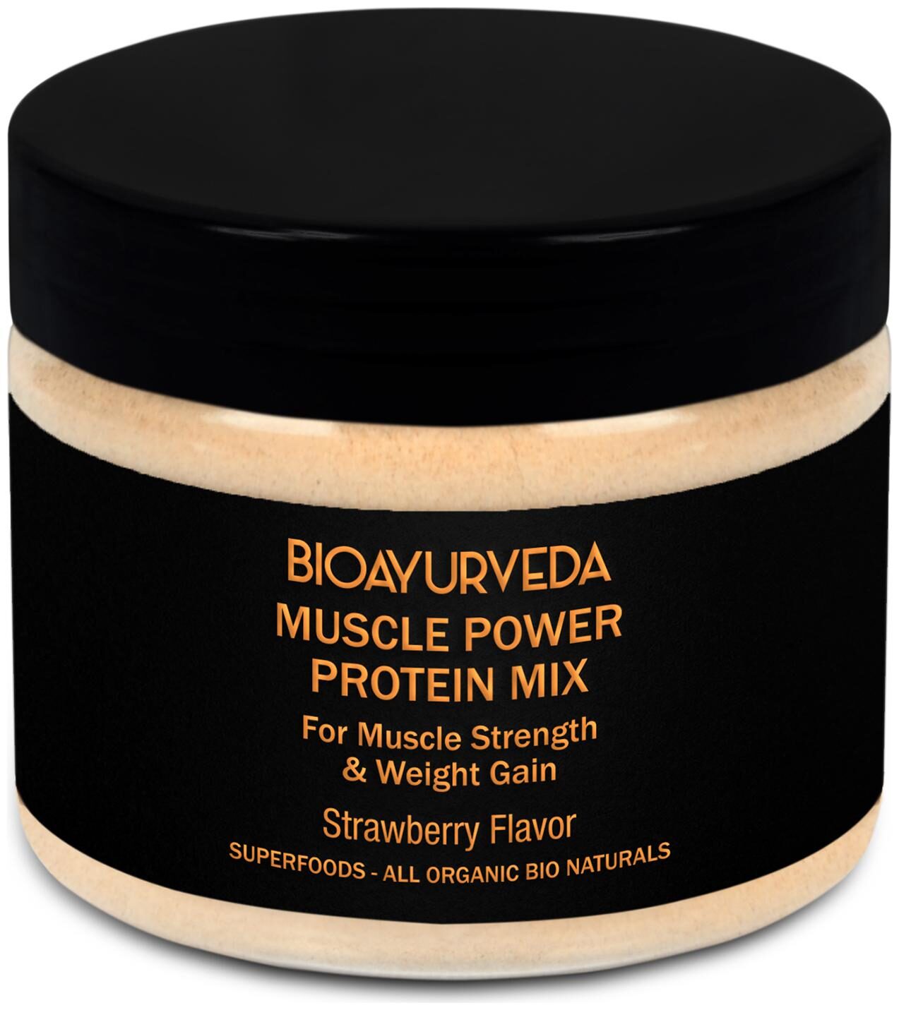 

Bioayurveda Muscle Power Protein Mix Strawberry Flavour 250 g