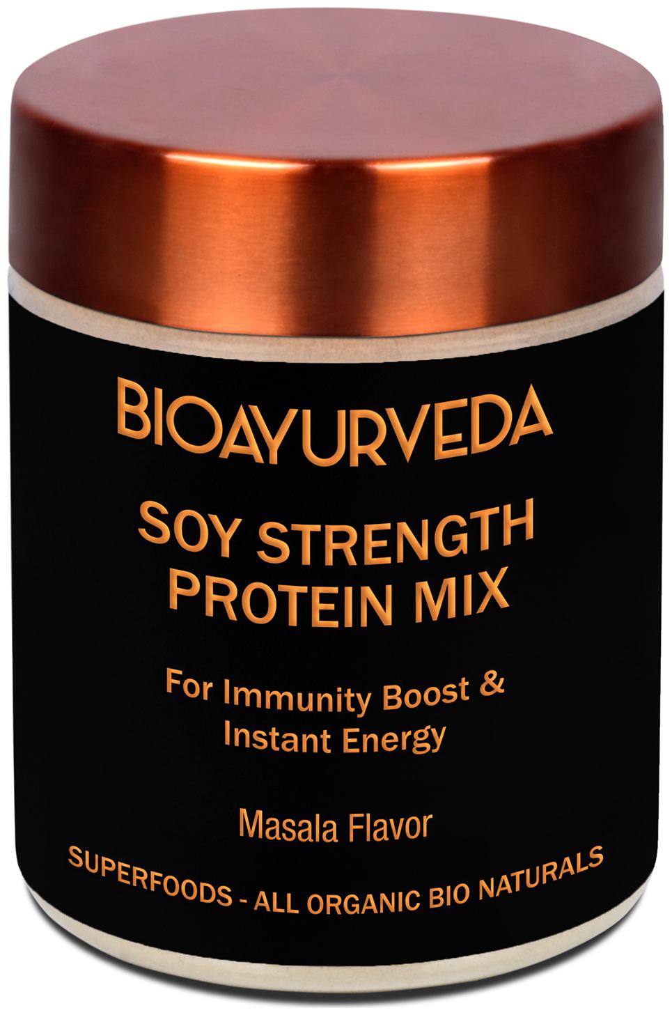

Bioayurveda Soy Strength Protein Mix Masala Flavour 400 g