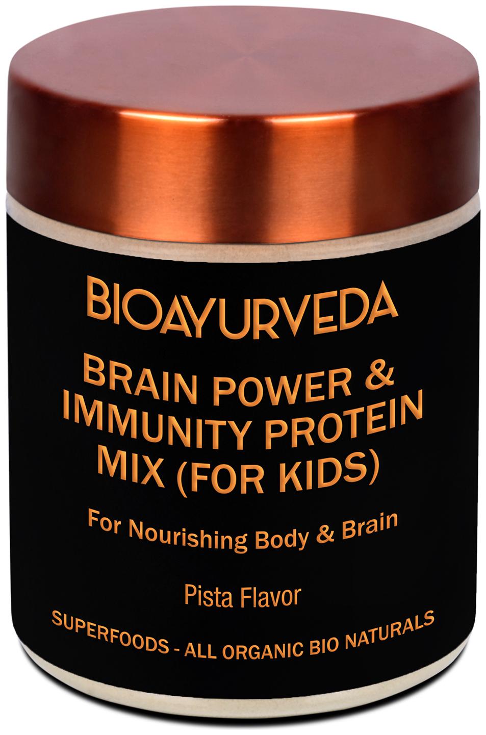 

Bioayurveda Brain Power Immunity Protein Mix (Kids) Pista Flavour 400 g