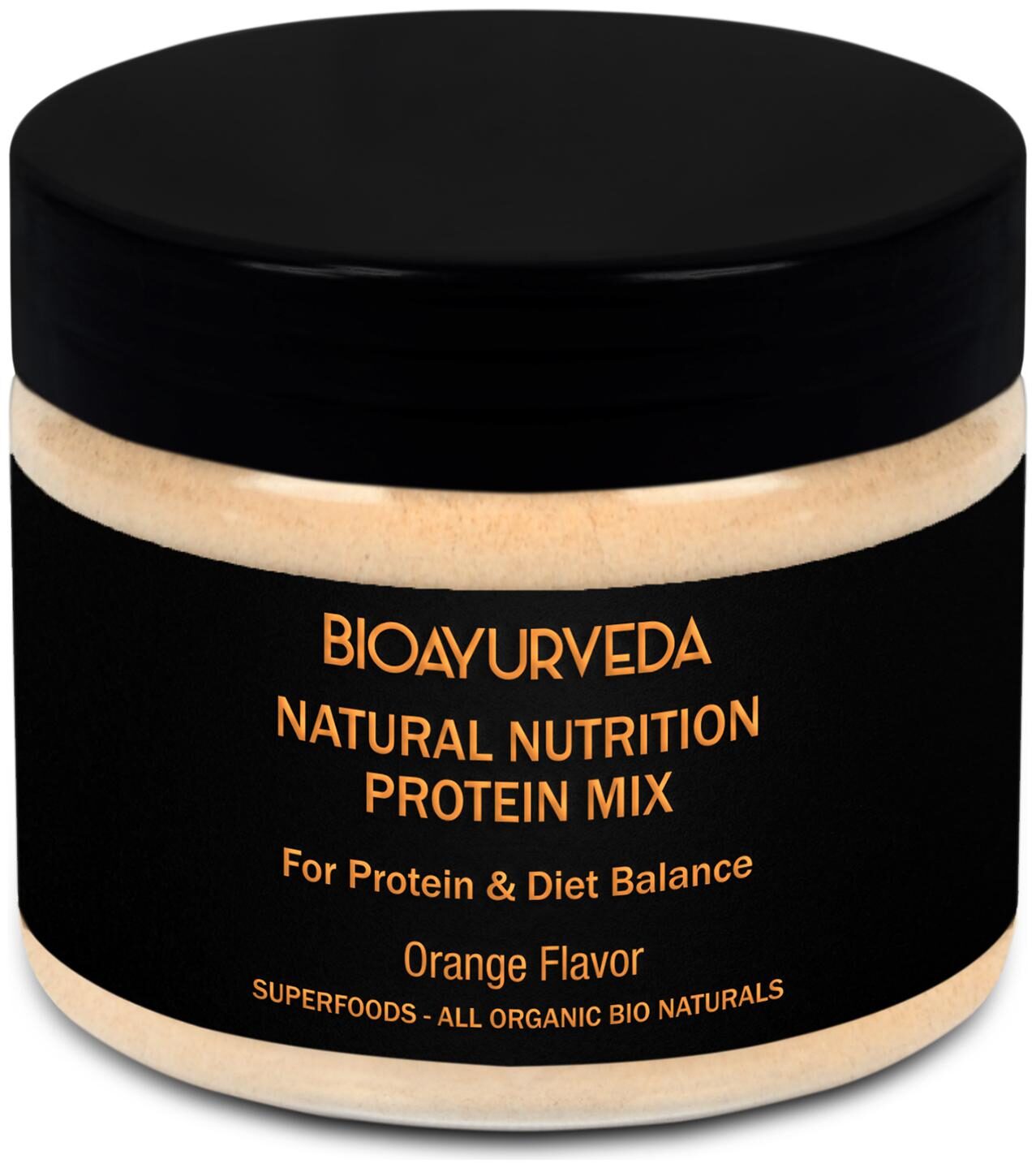 

Bioayurveda Natural Nutrition Protein Mix Orange Flavour 250 g
