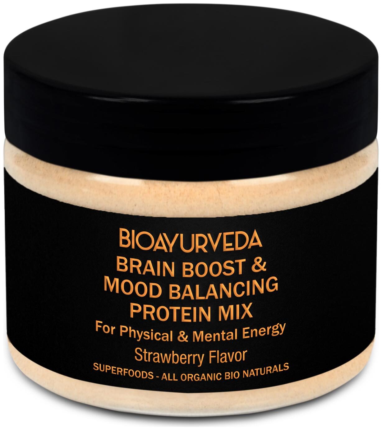 

Bioayurveda Brain Boost Mood Balancing Protein Mix Strawberry Flavour 250 g