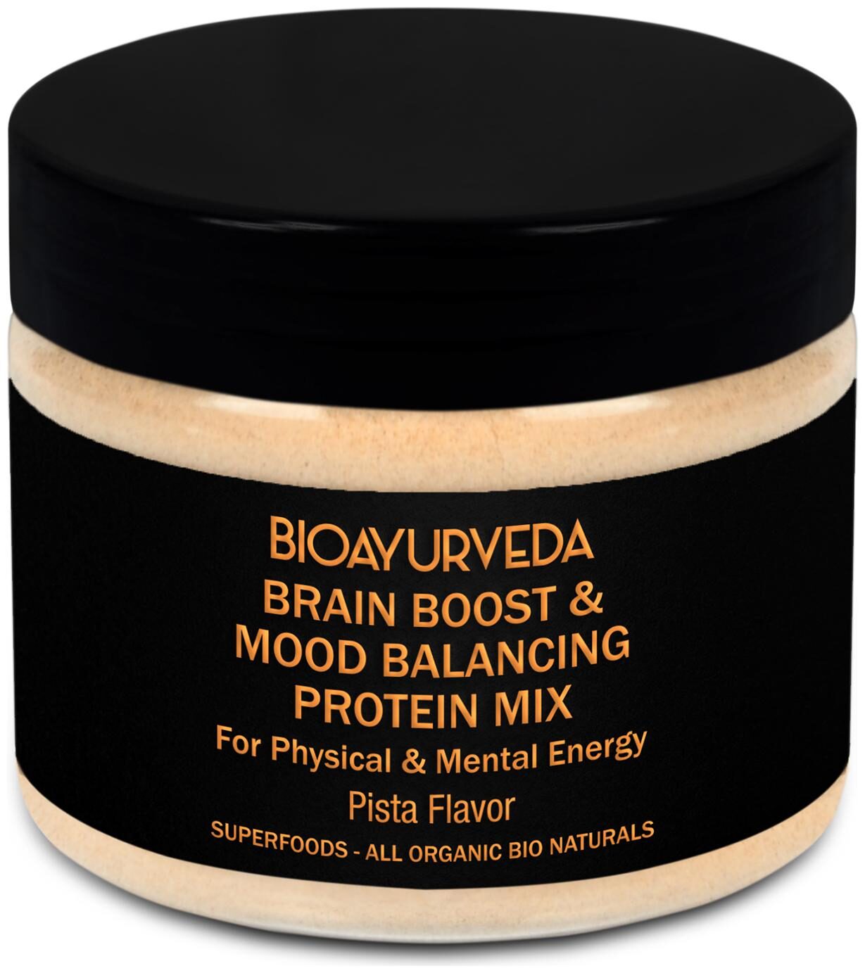 

Bioayurveda Brain Boost Mood Balancing Protein Mix Pista Flavour 250 g